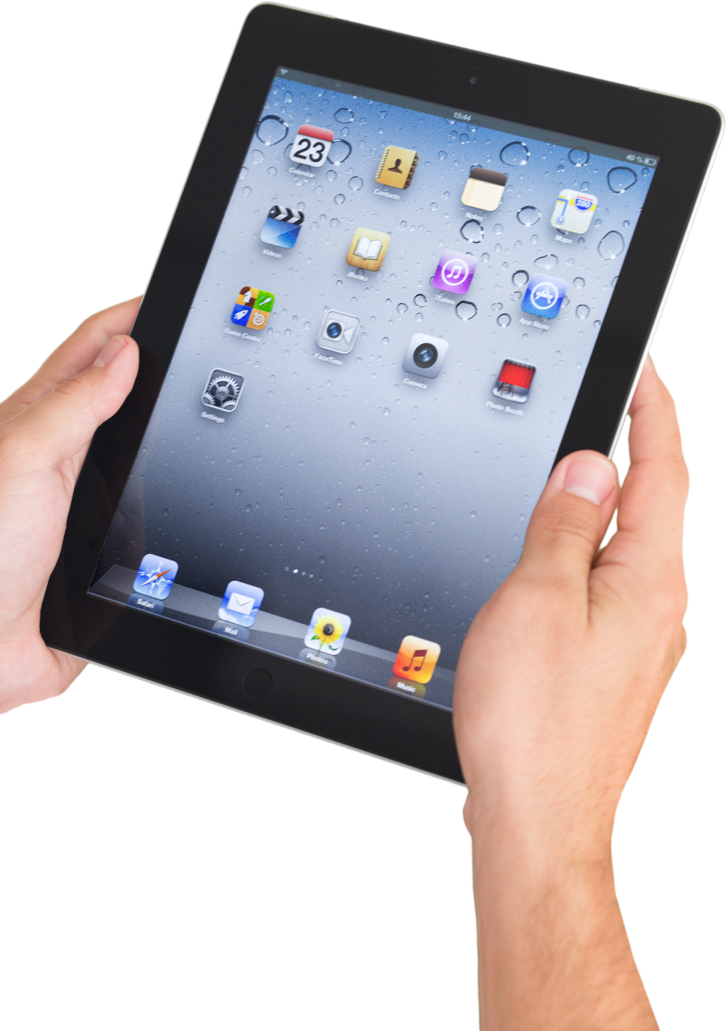 a tablet cutout